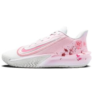 【Customize】Nike Precision 7 Basketball Shoes Unisex Low-top Pink/white Sneakers shoes